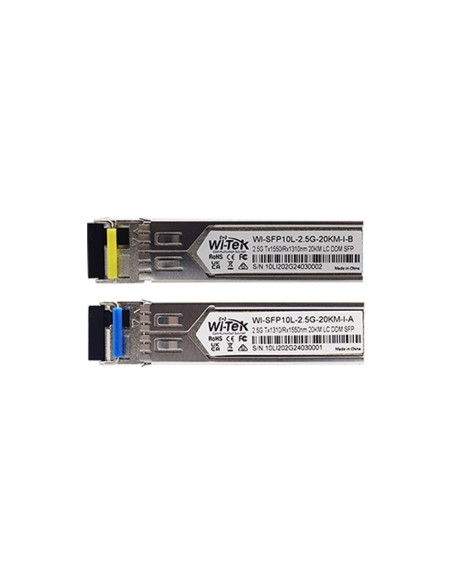 Acquistare WI-TEK WITEK-0123 Modulo SFP monomodale da 2,5 Gbps di grado industriale
