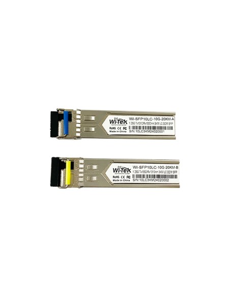 Wi-Tek Witek-0126 WI-SFP10LC-10G-20KM Módulo SFP Monomodo 10 Gbps