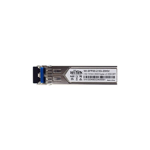Acheter WI-TEK WITEK-0132 Module SFP monomode 2,5 Gbit/s de qualité industrielle