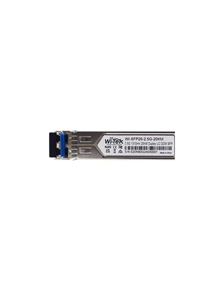 Acquistare WI-TEK WITEK-0132 Modulo SFP monomodale da 2,5 Gbps di grado industriale