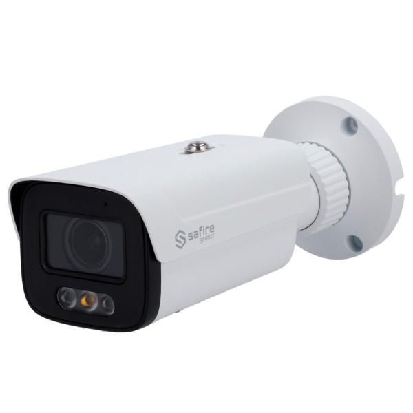 SAFIRE SMART SF-IPB580ZA-6E1-DL SAFIRE SMART - Bullet Câmera IP Gama E1 Inteligência Artificial - 6 Megapixel Resolução (3200 × 