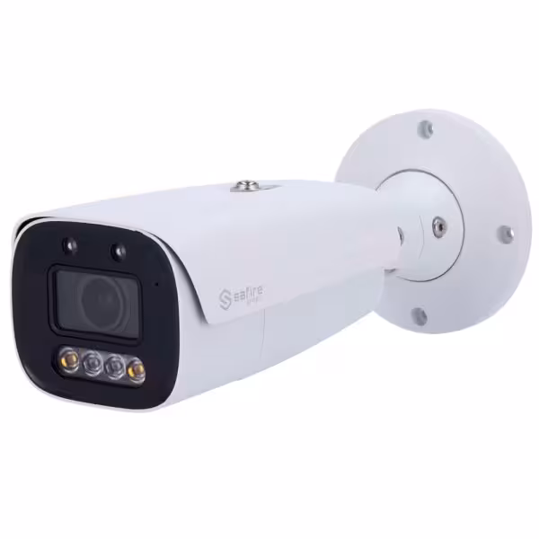 Kaufen SAFIRE SMART SF-IPB580ZCA-8I1-SL Safire Smart – IP-Bullet-Kamera der I1-Serie mit aktiver Abschreckung – Auflösung 8 Mega