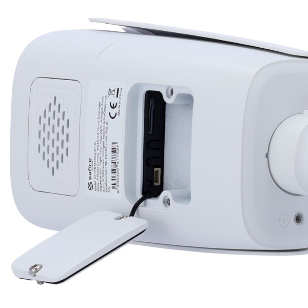 SAFIRE SMART SF-IPB580ZCA-8I1-SL SAFIRE SMART - Câmera Bullet IP Faixa I1 com discussão ativa - Resolução 8 Megapixel (3840x216