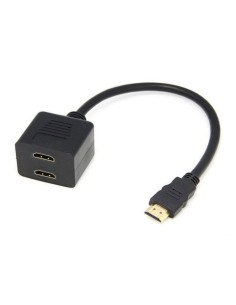 SPAPACE SAM-3894N SAM-3894N Splitter 1 Entrada HDMI Masculino para 2 Saídas HDMI Feminino