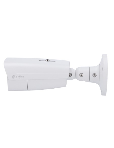 SAFIRE SMART SF-IPB585ZA-4LPR-0832 SAFRE SMART - Câmera Bullet IP LPL Alcance - Resolução 4 Megapixel (2592x1520) - Lente de Mot