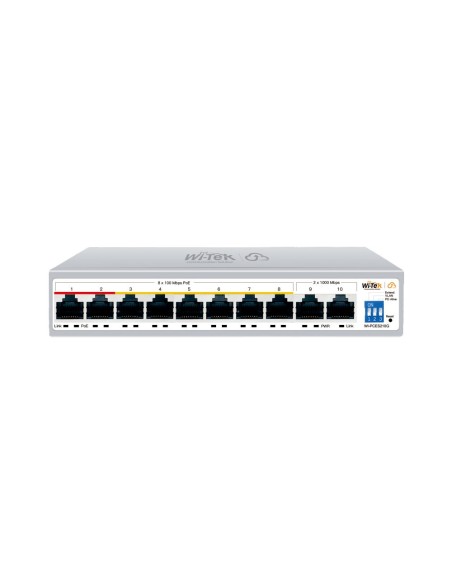 Acheter WI-TEK WITEK-0142 commutateur géré dans le cloud à 8 ports PoE