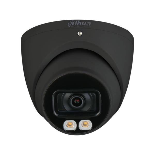 Dahua Dahua-4553 DH-HAC-HAC-HDW1200TP-IL-A-0280B-S6-Black Domo 4 em 1 Exterior 2MP