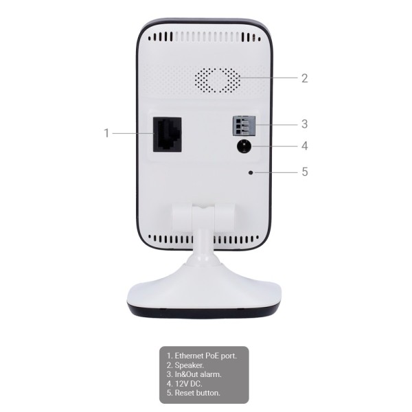 SAFIRE SMART SF-IPCU014A-4B1W-PIR SAFIRE SMART - Cabo de cabo B1 WiFi - Resolução 4 Megapixel (2560x1440) - Lente 2,1 mm