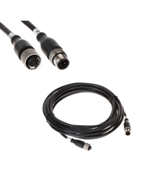 Dahua Dahua-4619 MC-DF4-DM4-6 Cabo de rede com 6 metros com conectores M12-femininos M12