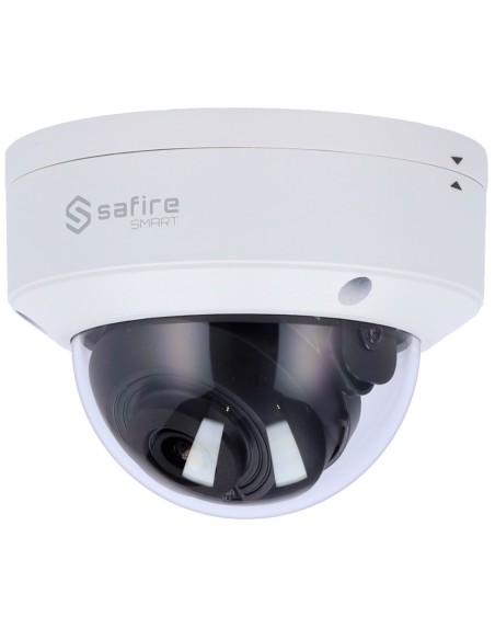 SAFIRE SMART SF-IPD040-4B1 SAFIRE SMART - Câmera Dome IP Gama B1 Economia - Resolução 4 Megapixel (2566x1440) - Lente 2,8 mm |