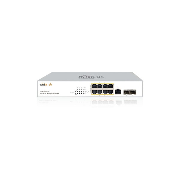 Wi-Tek Witek-0161 Wi-PCMS310GF V2 Switch L2 + Gerente na nuvem de 8 portas Poe Gigabit