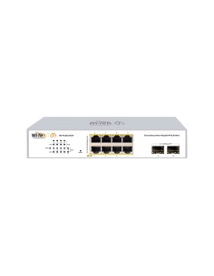 Wi-Tek Witek-0155 Wi-PCS310GF V2 Switch PoE gerenciado na nuvem de 8 gigabit