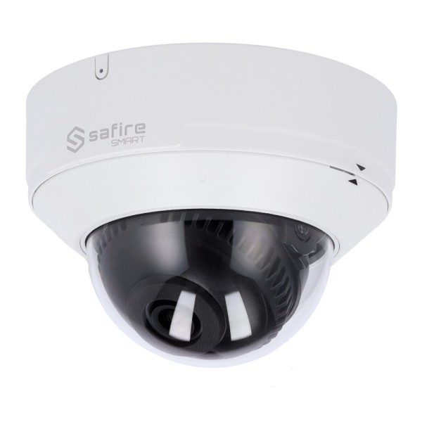 SAFIRE SMART SF-IPD040A-4I1 SAFIRE SMART - Câmera IP Dome IP Range AI Avançado - Resolução 4 Megapixel (2592x1520) - Lente 2,8 m