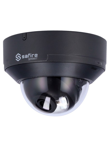 SAFIRE SMART SF-IPD040A-4I1-DL-cinza SAFIRE SMART - Câmera de Dome IP IP I1 AI Avançado e Duallight - Resolução 4 Megapixel (268
