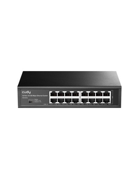 CUDY CUDY-81 FS1016 Interruptor de 16 portas rápidas Ethernet