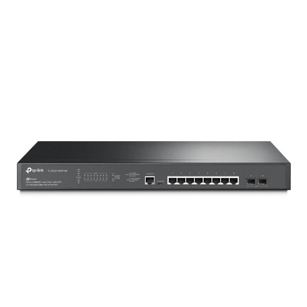 TP-Link Tplink-039 SG3210XHP-M2 Switch PoE L2 + 8 Portas 2.5G e 2 SFP + 10 Gigabit