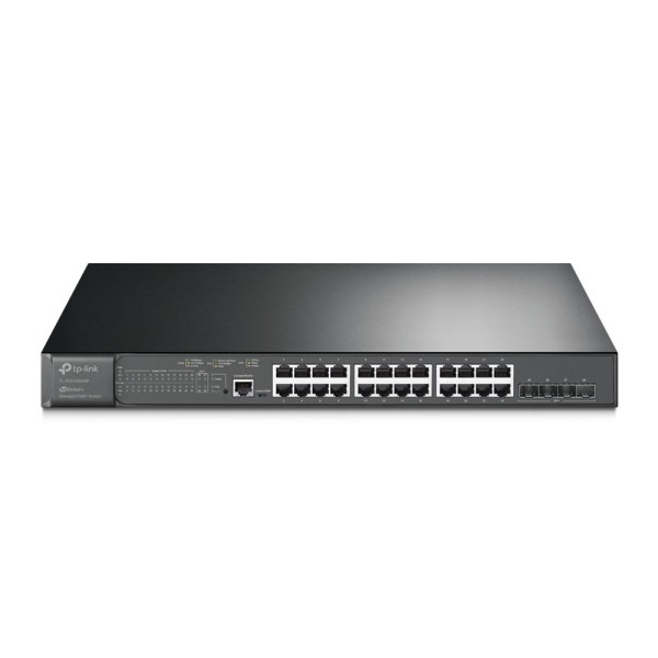 Acquistare TP-LINK TPLINK-042 Switch L2+ con 24 porte PoE+ Gigabit e 4 SFP+ 10 Gigabit