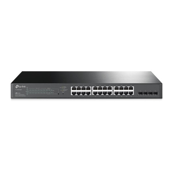 Acheter le switch L2+ Gigabit TP-LINK TPLINK-044 avec 24 ports PoE+ et 4 SFP