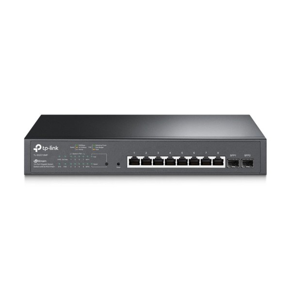 Acheter le switch L2+ Gigabit TP-LINK TPLINK-046 avec 8 ports PoE+ et 2 SFP