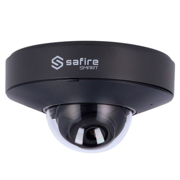 SAFIRE SMART SF-IPD050A-4I1-cinza Safire Smart - Câmera Dome IP Gama I1 AI Avançado - Resolução 4 Megapixel (2592x1520) - Lente 