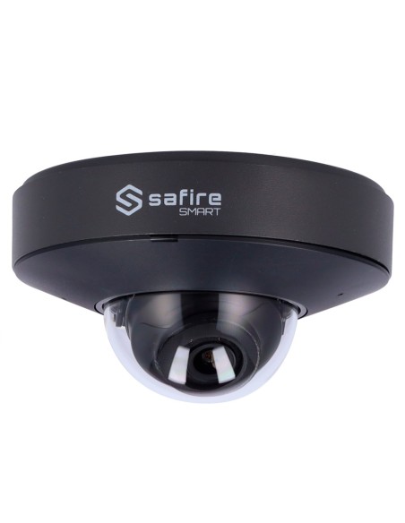 SAFIRE SMART SF-IPD050A-4I1-cinza Safire Smart - Câmera Dome IP Gama I1 AI Avançado - Resolução 4 Megapixel (2592x1520) - Lente 