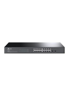 Acheter le switch L2 Gigabit TP-LINK TPLINK-060 avec 16 ports RJ45 et 2 emplacements SFP.