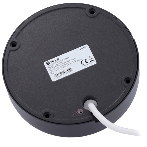 SAFIRE SMART SF-IPD540ZA-4E1-Cinzento SAFIRE SMART - Câmera Dome IP Gama E1 Inteligência Artificial - Resolução 4 Megapixel (256