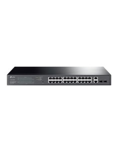 Acheter le switch TP-LINK TPLINK-103 PoE+ Gigabit Easy Smart à 24 ports et 2 emplacements SFP