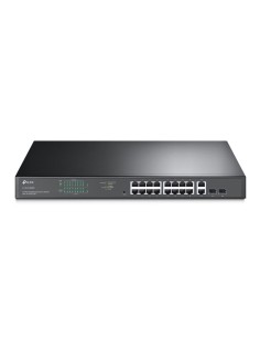 Acheter le switch TP-LINK TPLINK-104 PoE+ Gigabit Easy Smart à 16 ports et 2 ports combo SFP