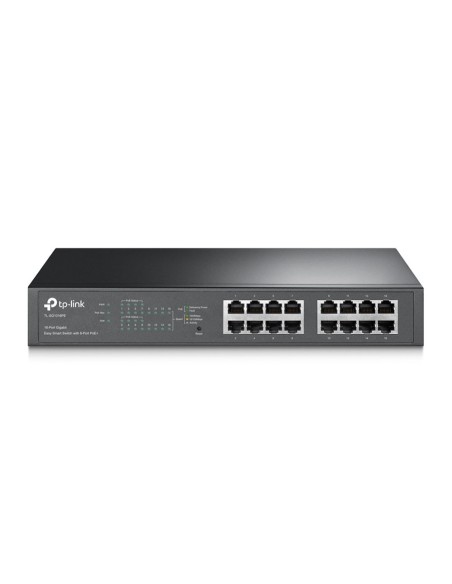TP-link tplink-105 TL-SG1016PE Switch PoE + Gigabit Smart Smart de 16 portas com POE + 8 portas