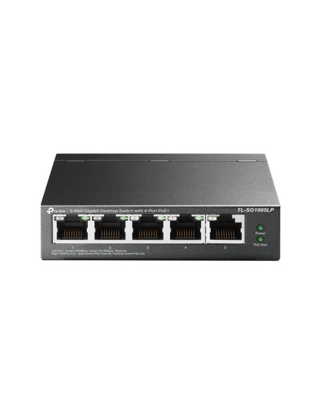 Acheter le switch Gigabit TP-LINK TPLINK-112 à 5 ports avec PoE+ sur 4 ports