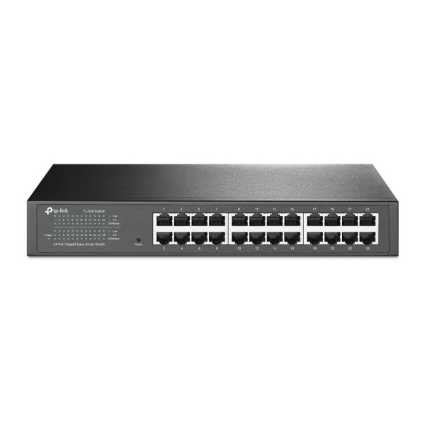 TP-link tplink-113 tl-sg1024de switch gigabit fácil inteligente de 24 portas