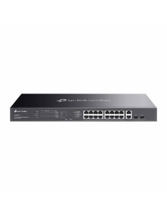 TP-link tplink-134 ES220GMP Switch Gigabit Easy Gerenciou 18 portas com 16 PoE + e 2 SFP