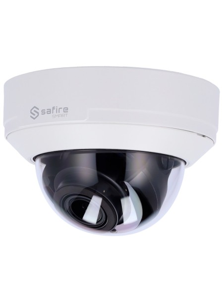 SAFIRE SMART SF-IPD540ZA-6I1 SAFIRE SMART - Câmera IP Dome I1 AI Avançado - Resolução 6 Megapixel (3296 × 1856) - Moto Lens