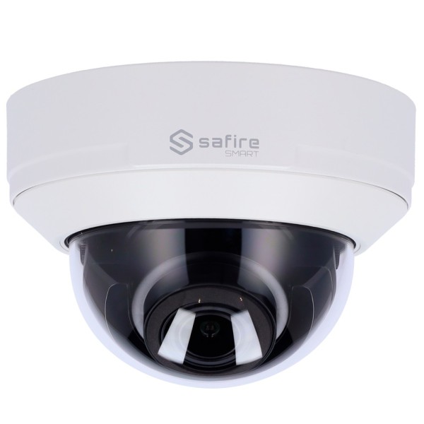 SAFIRE SMART SF-IPD540ZA-6I1 SAFIRE SMART - Câmera IP Dome I1 AI Avançado - Resolução 6 Megapixel (3296 × 1856) - Moto Lens