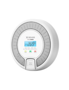 Acquista X-SENSE FOC-952 Rilevatore autonomo di monossido di carbonio domestico