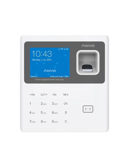 ANVIZ CONAC-816 W1 Pro Presença do Terminal de Controle com tela colorida