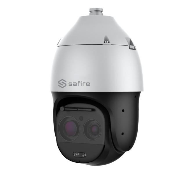 Safire SF-IPSD63NA-4Y-L500 Safire Dome Motorizada - 1 / 1.8 & OT Progressive Scan CMOS - Zoom óptico 63x e iluminação a laser Ha