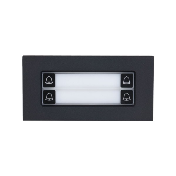 Dahua Dahua-4783 DHI-Vto4202FB-MDB4 Módulo de quatro botões mecânicos para Videoporte IP