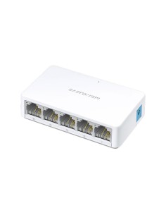 Interruptor de Desktop TP-Link Tplink-195 MS105 de 5 portas 10/100 Mbps Mercuses