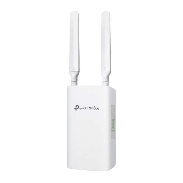 TP-Link TPLink-219 ER703WP-4G-Ao ar livre 4G roteador externo + CAT6 AX3000 TP-link com Wi-Fi 6, VPN avançado e PoE