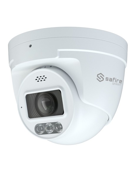 Acheter SAFIRE SMART SF-IPT011CA-8I1-SL Safire Smart - Caméra Turret IP gamme I1 avec dissuasion active - Résolution 8 mégapixel