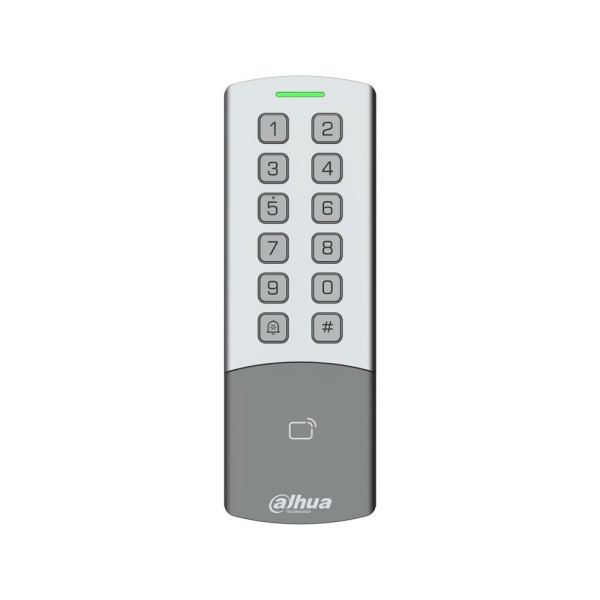 Dahua Dahua-4791 DHI-ASI1201M-ME Controle de acesso autônomo com leitor de RFID duplo e teclado mecânico no Habitação IP65 e IK0