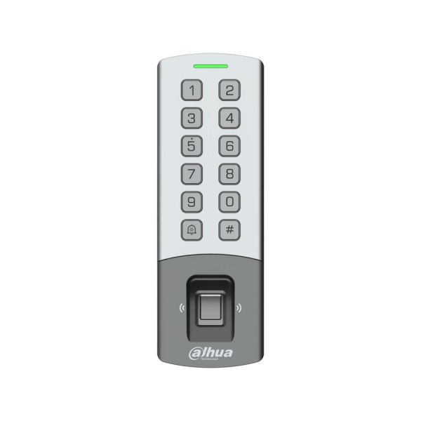 Acquistare DAHUA DAHUA-4792 Controllo accessi autonomo con lettore RFID, impronta digitale e tastiera in custodia metallica IP65
