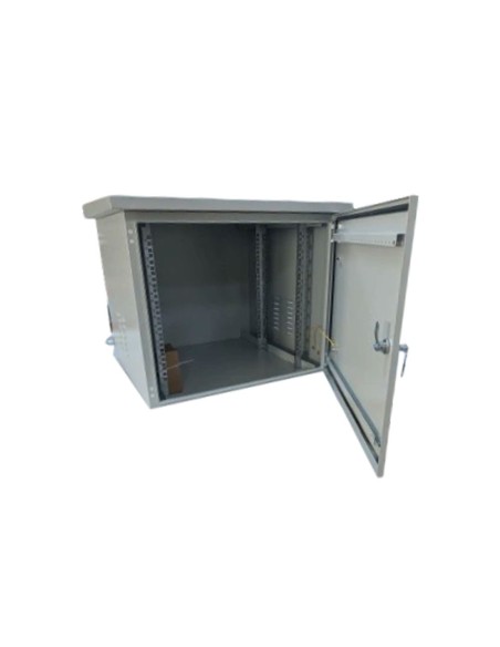 Acheter OEM SAM-6769 armoire rack 19"" d’extérieur 6U avec ventilation, tablette et protection IP55