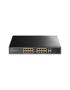 Kaufen Sie CUDY CUDY-97 Switch PoE+ Cudy mit 16 Ports 10/100M, 2 Gigabit-Uplinks und 1 SFP