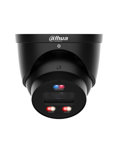 Dahua Dahua-4908 DH-IPC-HDW3449HP-AS-PV-0280B-PRO-NEITO DOMO DHAUA 4MP WIZCOLOR COM SDUM ATIVOS TIOC PRO