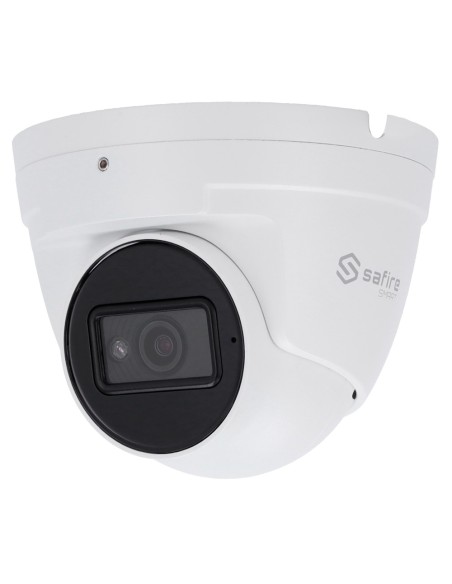SAFIRE SMART SF-IPT020A-6I1 SAFIRE SMART - Câmera Dome IP IP I2 AI Avançado - Resolução 6 Megapixel (3296 × 1856) - Lente 2,8 m