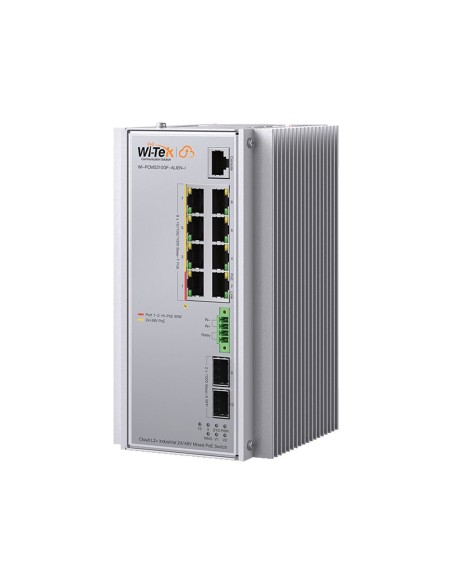 Kaufen WI-TEK WITEK-0171 PoE-Switch, industrieller Cloud-L2+-Switch 24/48V Wi-Tek ALIEN-I