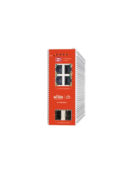 Acheter WI-TEK WITEK-0172 commutateur PoE industriel cloud L2+ 4+2 Wi-Tek ALIEN-I